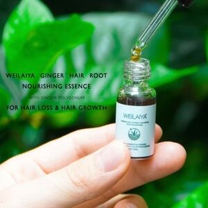 New Weilaiya Ginger Herbal Hair Root Nourishing Essence Hair Growth Serum Unisex